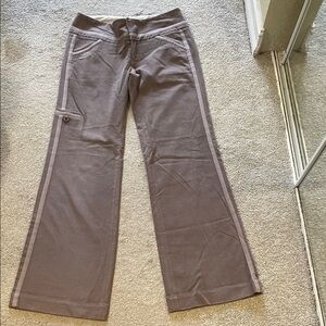 Women's Boot Cut Flare Pants - Brown